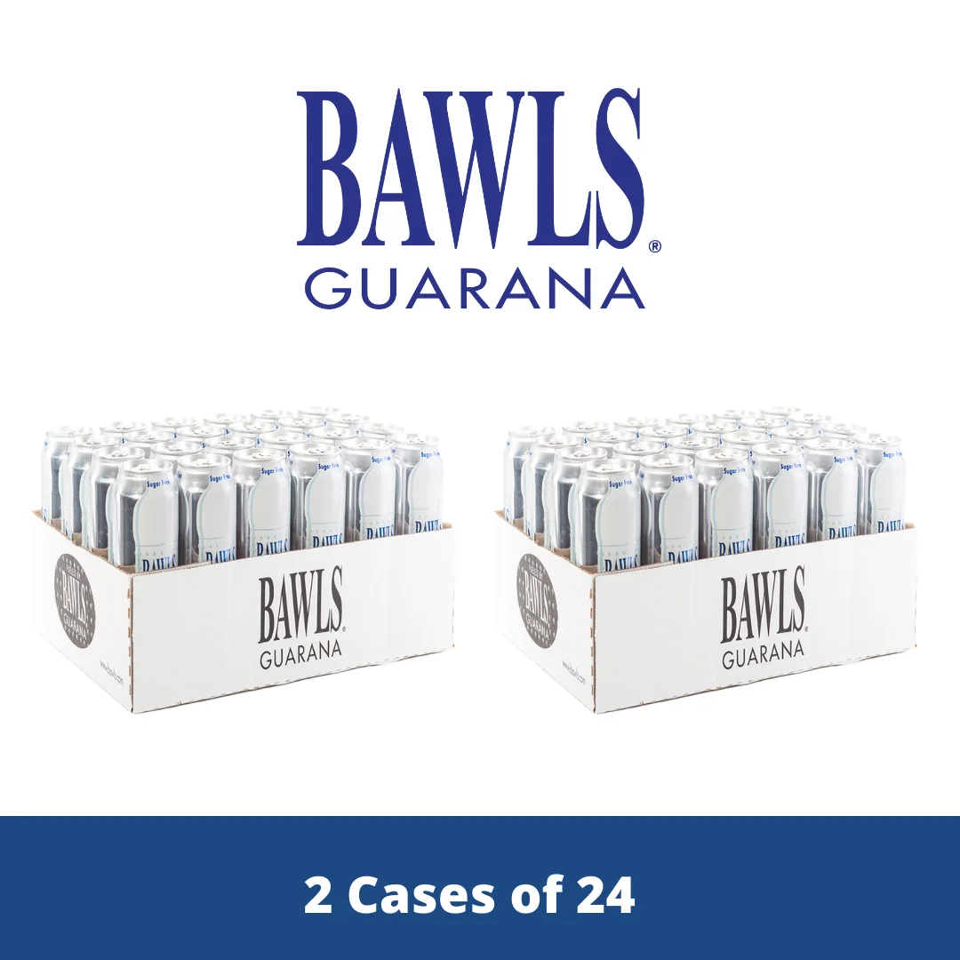 Bawls Original Soda Zero Sugar With Guarana Caffeinated Soda Energy