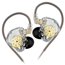 KZ EDX Lite EarphonesDynamic HIFI Bass Earbuds In Ear Monitor Headphones Sport Noise Cancelling Headset