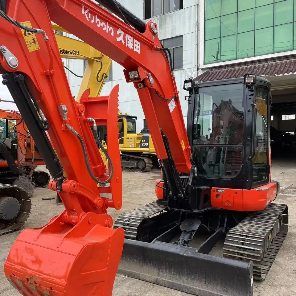 Good Condition Kubota Engineering Used Excavator Construction Machine ...