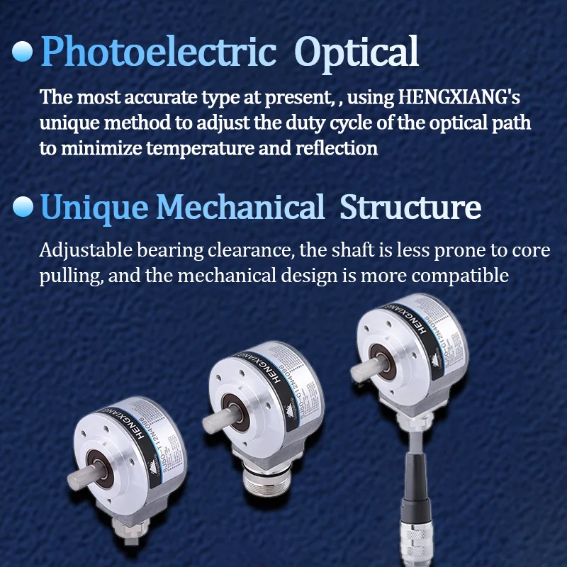 Mechanical absolute encoder without battery 8mm shaft IP65 china absolute encoder SJ50 single-turn 12bit factory price