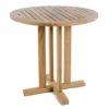 Well Sanding Teak Dining Table 75x75x75 cm Government Teak A