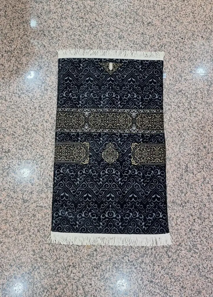 Prayer Mat Islamic Mat Muslim Rug Velvet Ramadan Adha Eid Gift Turkish