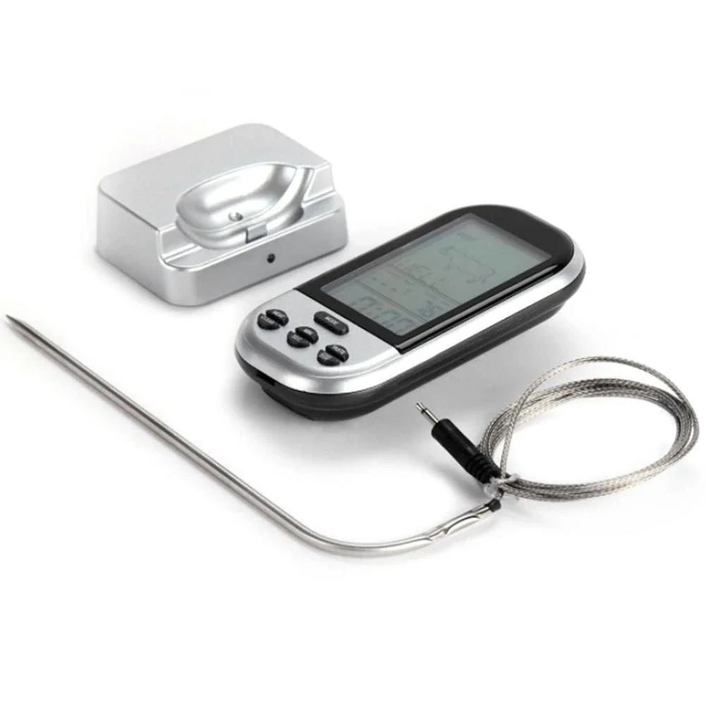 Hot Selling Wireless Meat Thermometer Home Kitchen Food Thermometer Digital Outdoor Convenient Meat Thermometer