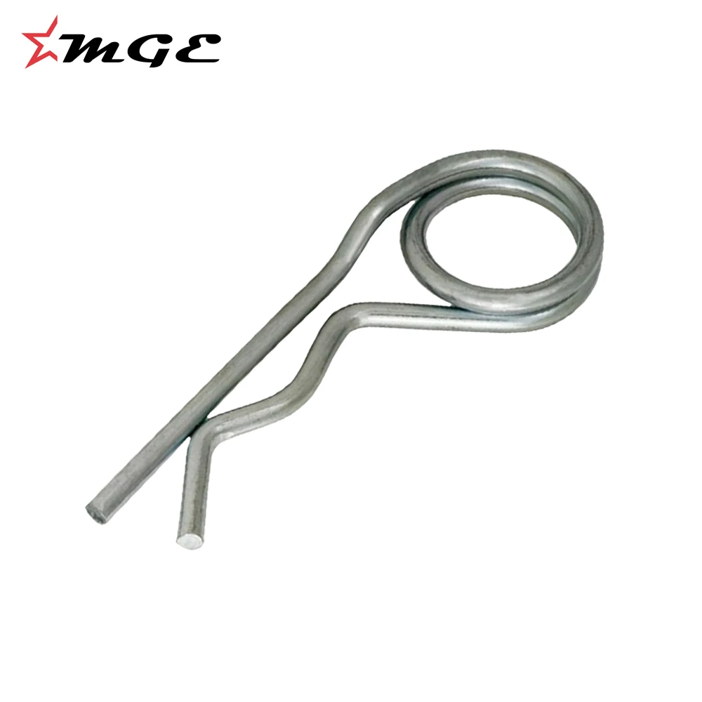 Spring Loaded Double Spire R Pins For Safety Locking Parts And Tractor