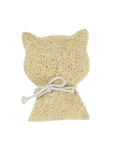 thumbnail image 2 of POPETPOP 20-Pack Natural Loofah Chew Toys For Hamsters, Rabbits & Small Pets - Random Colors 2 of 14