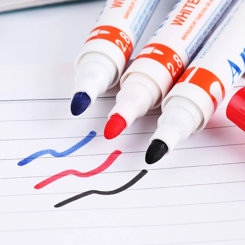 Artriink EK-500-12/коробка, черный, красный, синий цвет, на водной основе офис доски стираемый маркер для белой доски