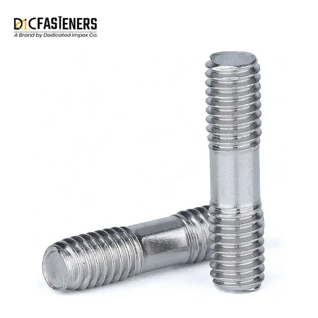 M6 M8 M10 M12 Stainless Steel Double End Threaded Stud Connecting Bolts