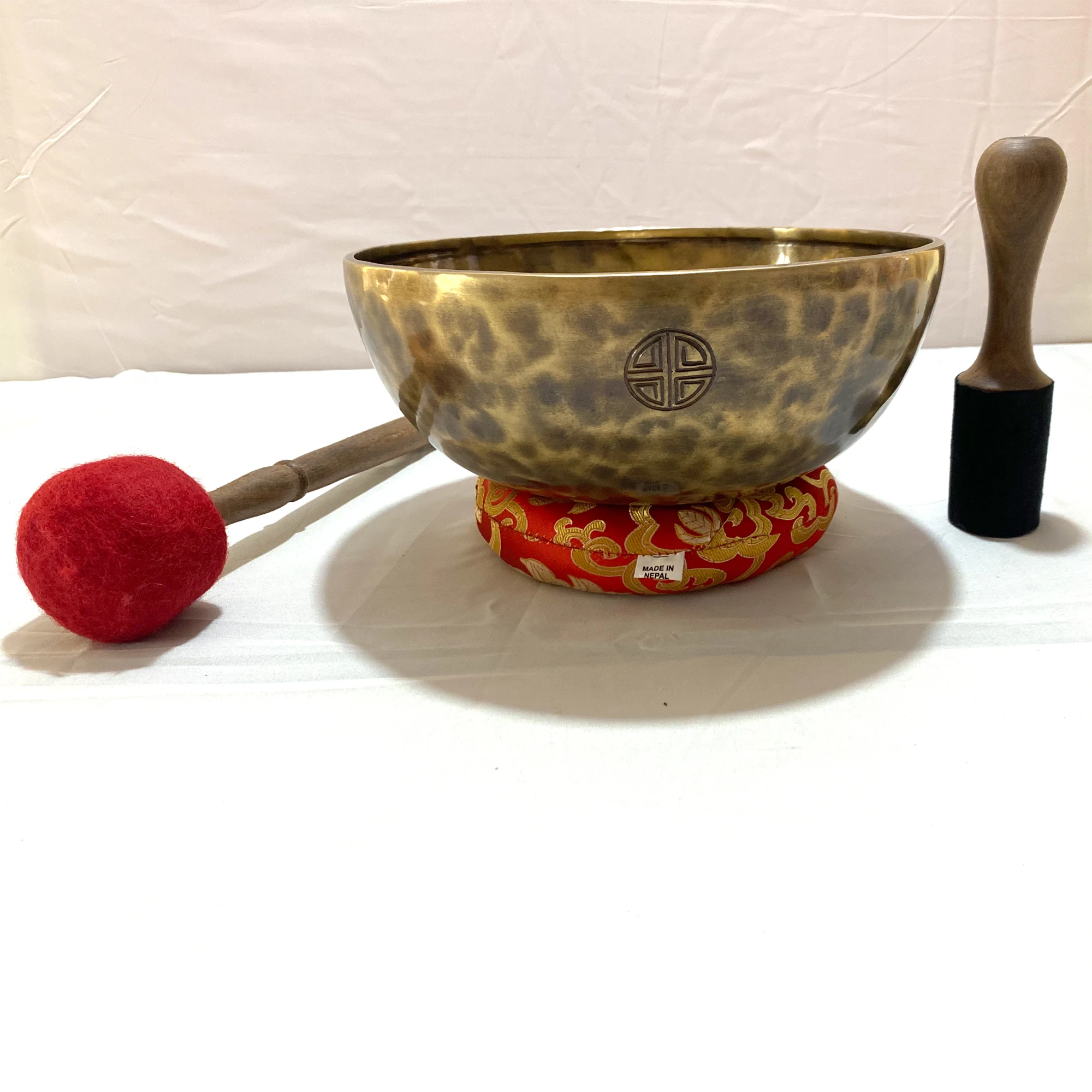 Root Chakra Note C Chakra Tuned Full Moon Singing Bowl Tibetan Handmade