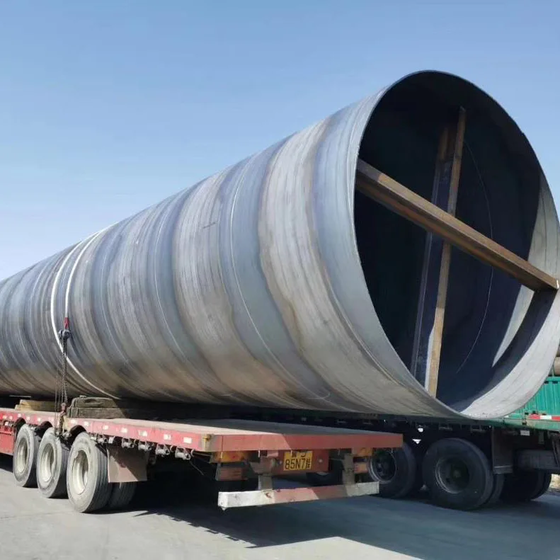 Astm A252 Сварные Спиральные Трубы Водопропускная Труба Гофрированная ...