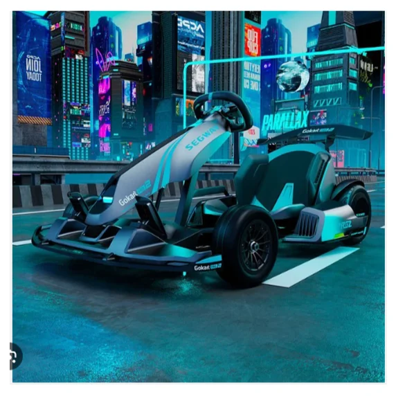 Ninebots Gokart Pro and Gokart Pro 2 Electric Go Kart with Enhanced Safety Features High-Speed Racing and Immersive Gaming Combo