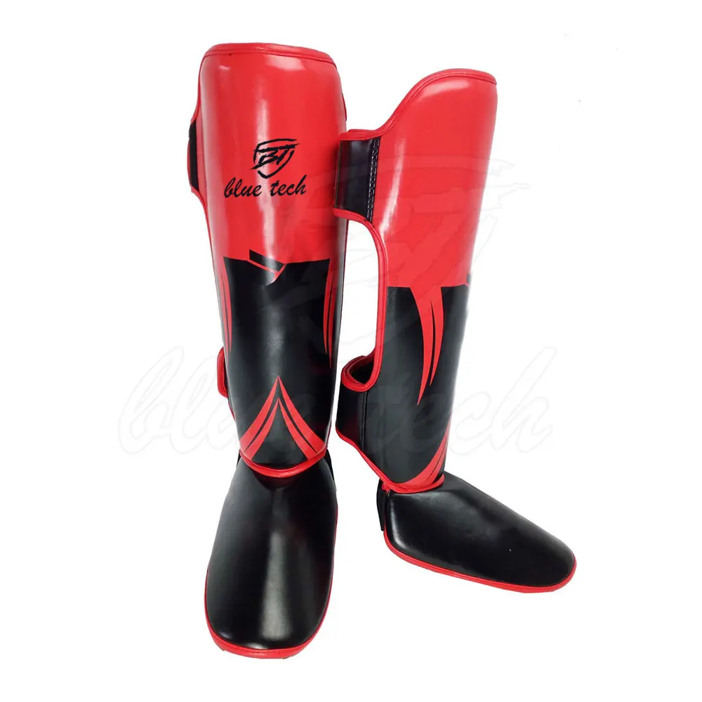 New Design Carbon Fiber Custom Logo Boxing Shin Guard Soccer Shin Guard