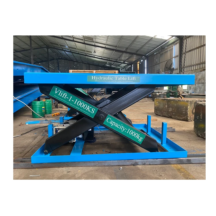 Hydraulic Scissor Lift Scaffolding Vlift-1-1000ks Table Lift Goods In ...