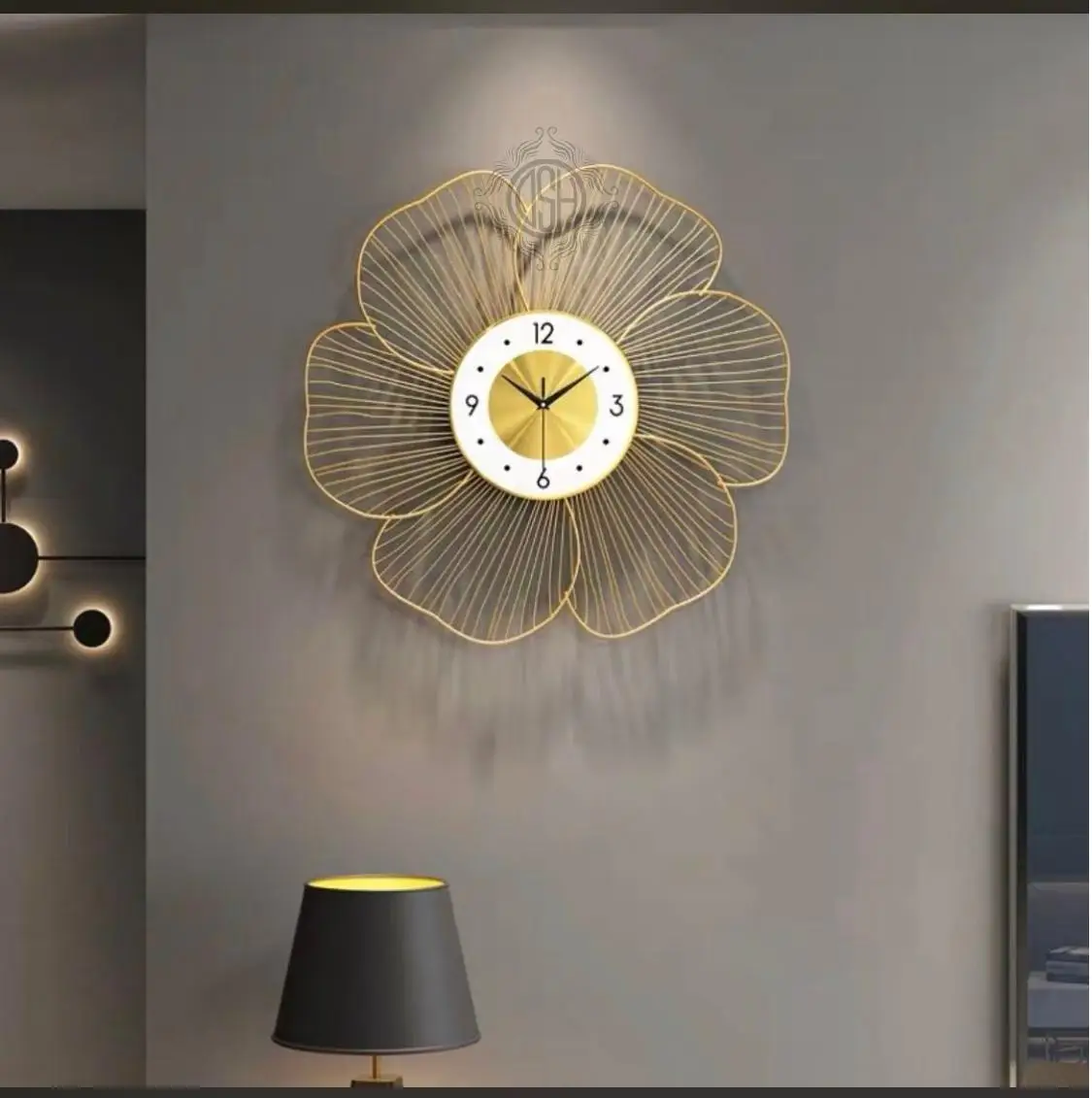 Classic Wall Clocks Round Shape Best Indoor Living Room Home and Office Hanging Clock for Decoration.