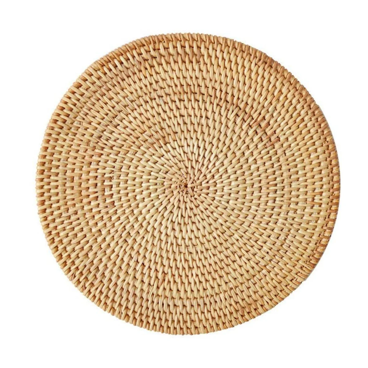 Artisanal Hand-woven Rattan Placemats Enhance Dining Table Decor With ...