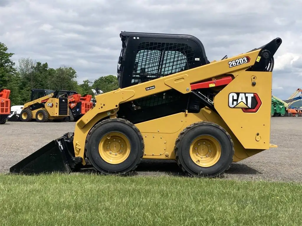 High Operationoriginal Skid Steer Cat 262d3 Skid Steer Loader With ...