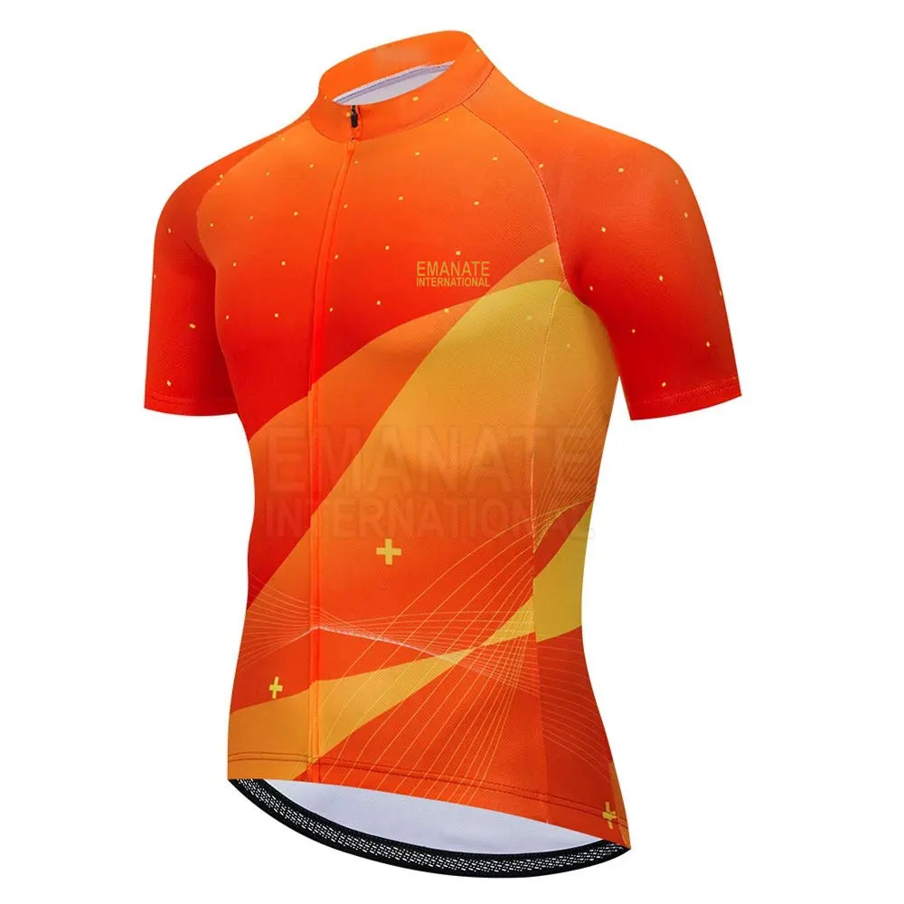 High Quality Cycling Jersey For Male Half Sleeves Sportswear Customized ...