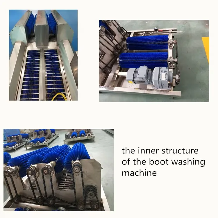 Automatic sanitation cleaning station boots washing machine stainless steel sterilizer for factory food industry