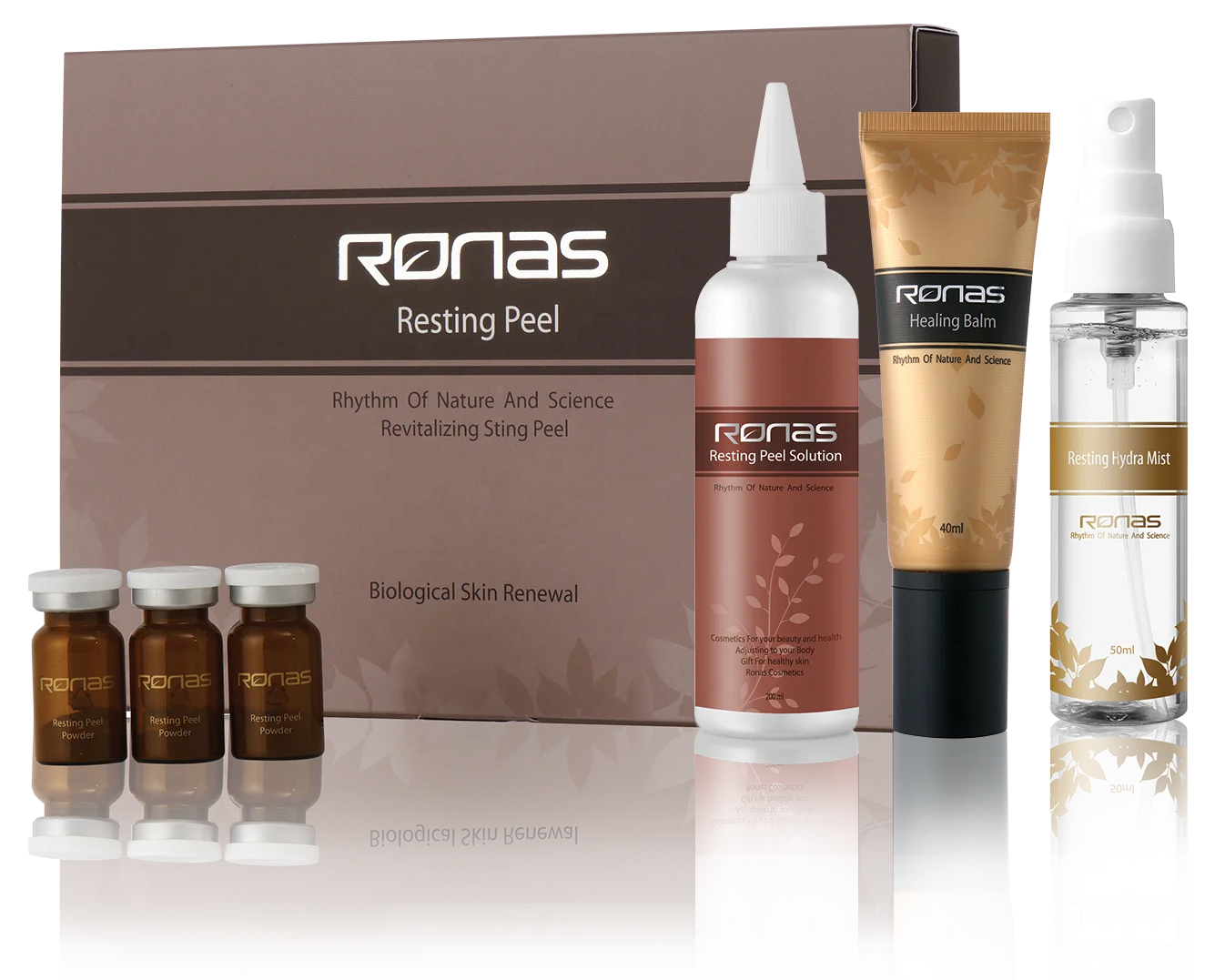 皮むきパウダーRonasブランド韓国化粧品スキンケアアンチエイジング