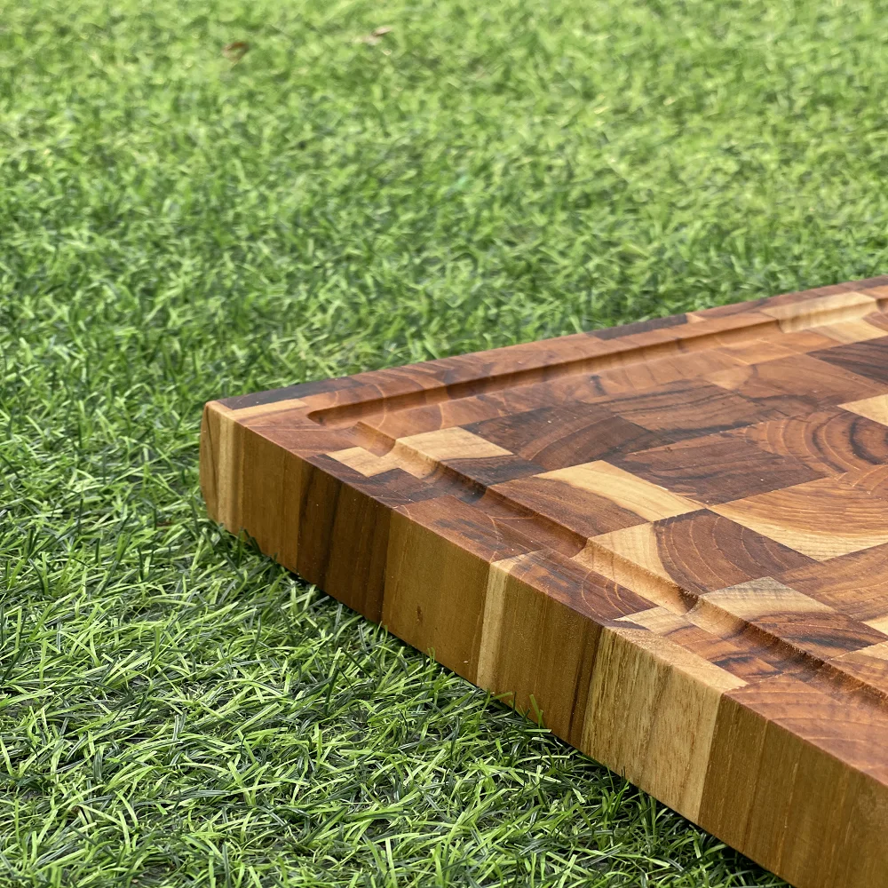Extra Large Teak Cutting Board Acacia Chopping Block Bamboo Board For