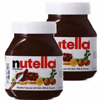 Nutella высокое качество Лучшая цена 825 г стеклянная банка крем с какао молочные фундуки