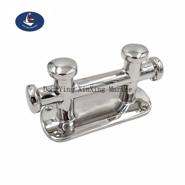 ベースボートクリート、アンカーダブルクロス316ステンレス鋼ヘビー
