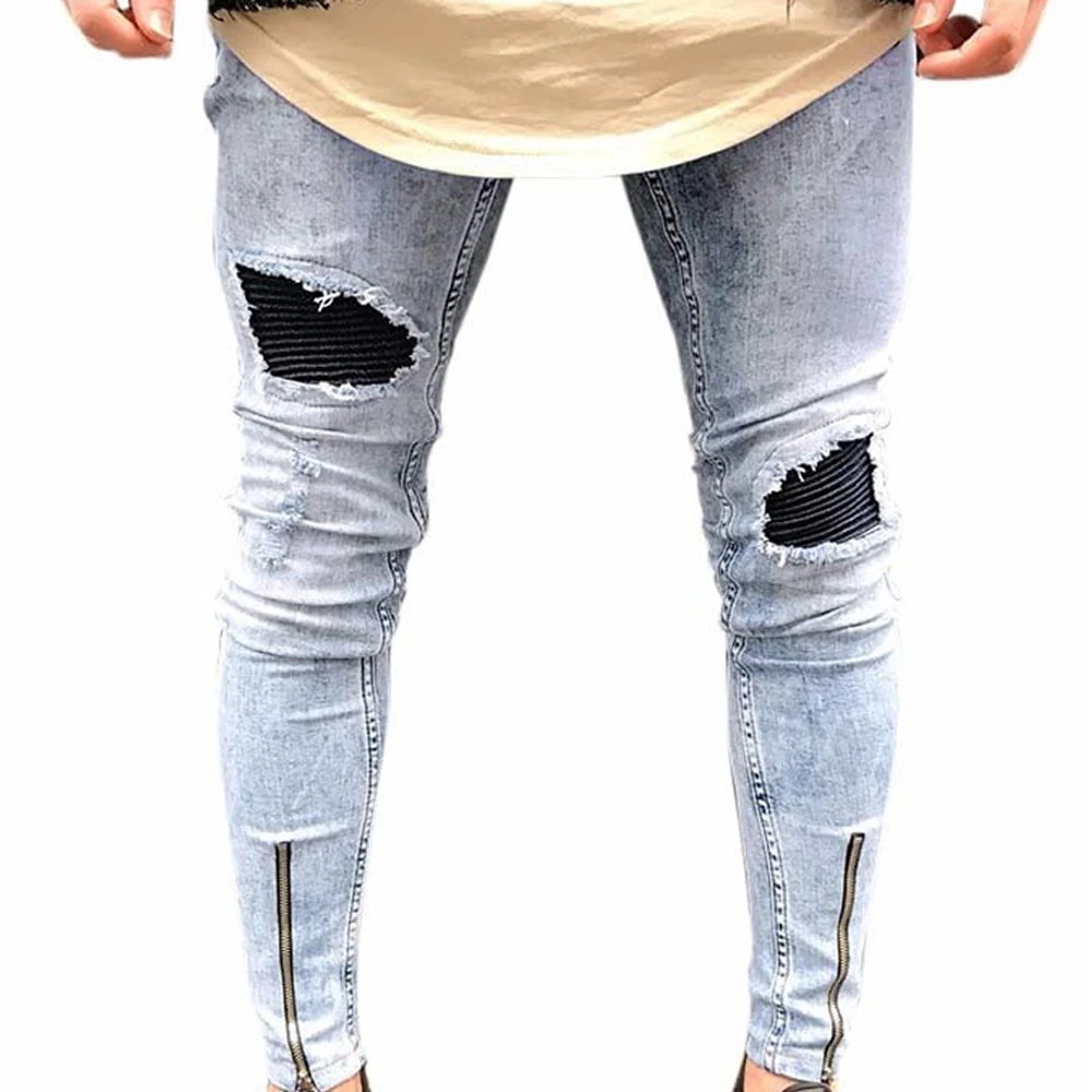 Custom Brand Logo Design Your Own Custom Color Men Casual Jeans