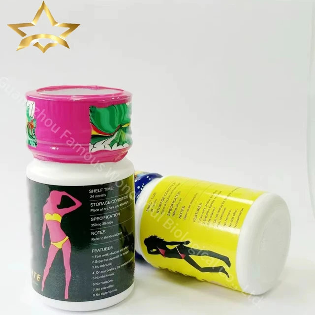Customized Fat Burning Dietary Supplement Capsules OEM Detox 24M Shelf Life Slimming Fiber Weight Loss Capsule