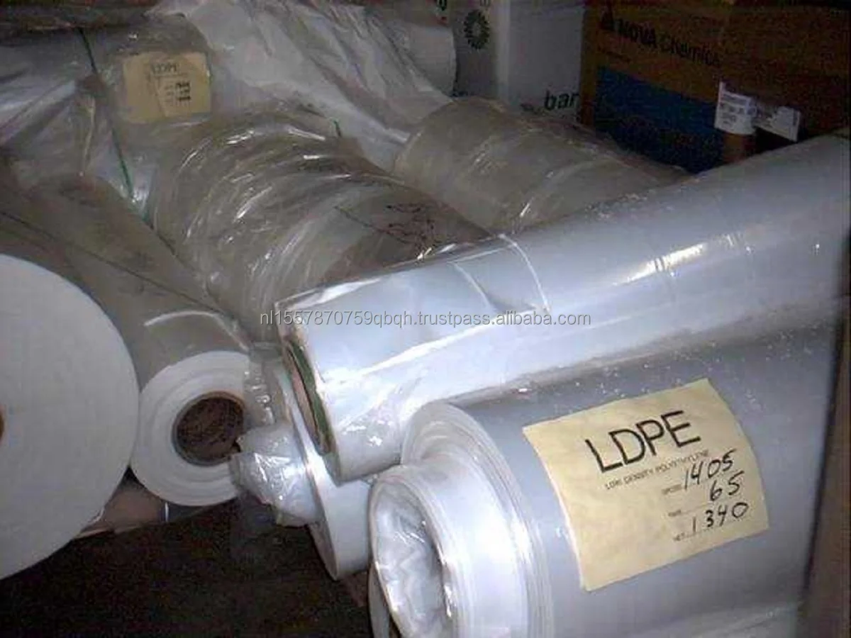 LDPE/HDPE/LLDPE Film Scrap, Natural/Clear color,