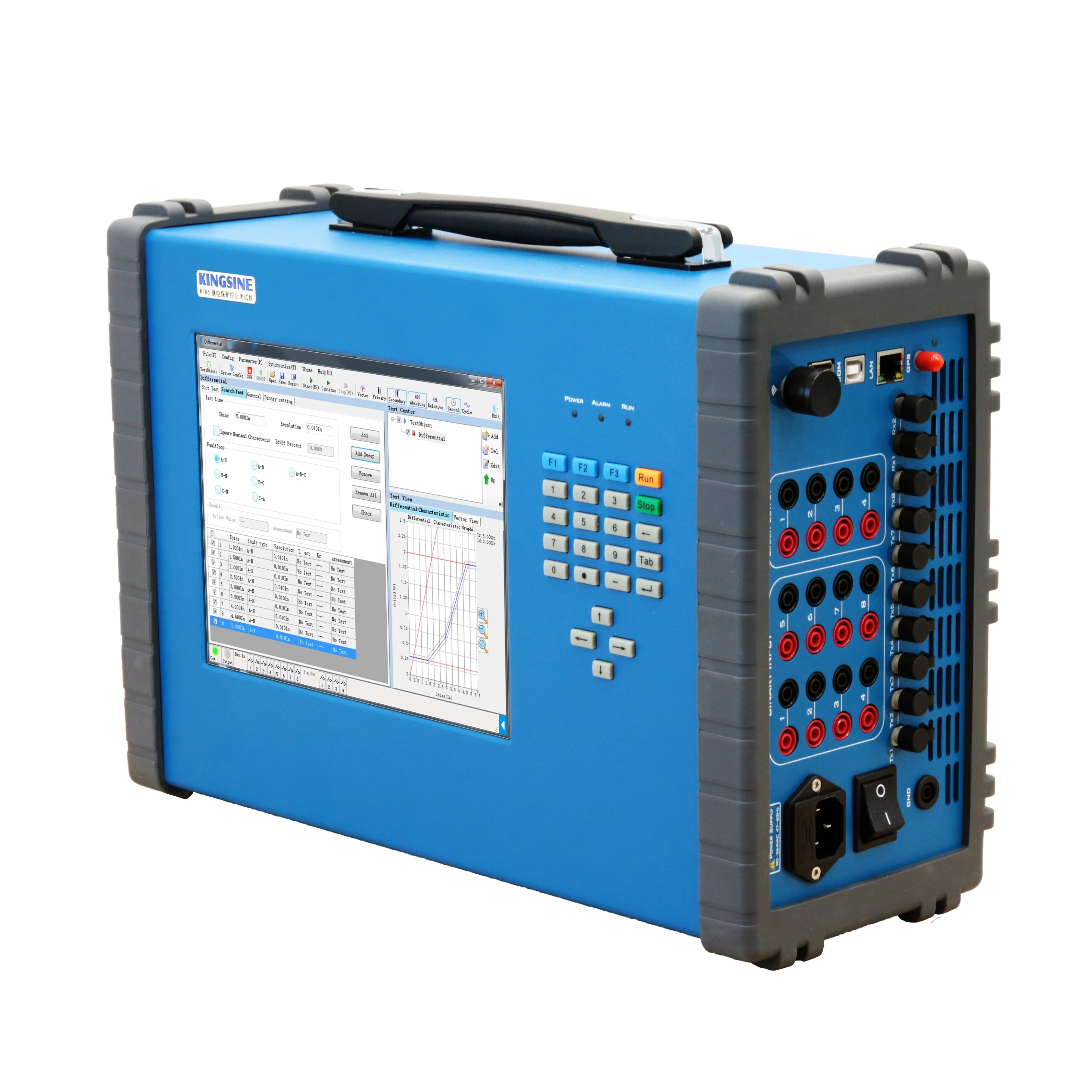 Kingsine Kf86p Universal Relay Test Set 6u6i Multipurpose Relay Tester