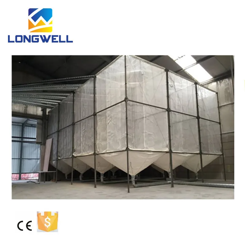 Longwell Styrofoam Silos EPS Machine Spare Parts Foam Beads Silo