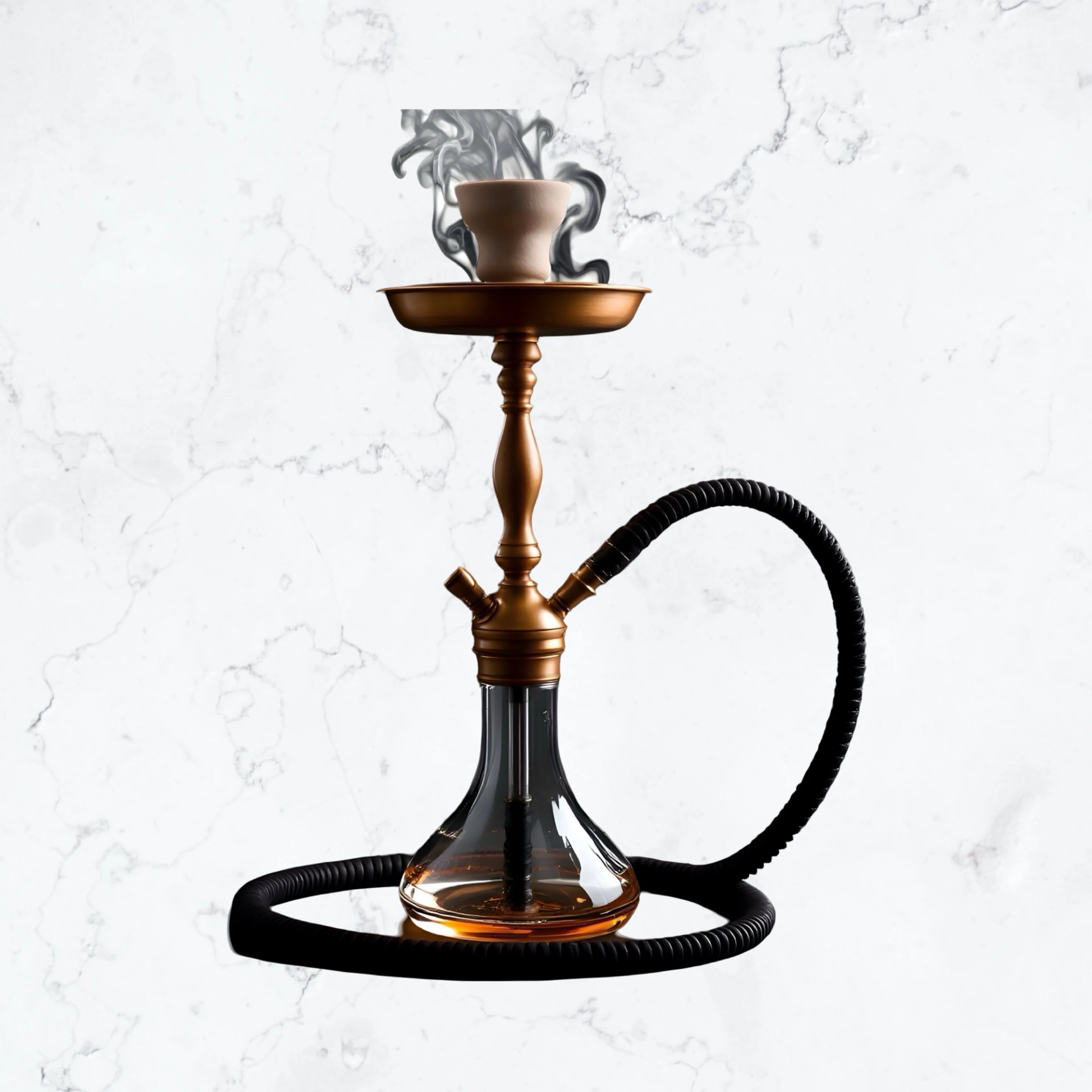 Personalized Design Metal Glass Hookah for Sale Wholesale Hookah With Unique Design Decoration Available at Reasonable Rate