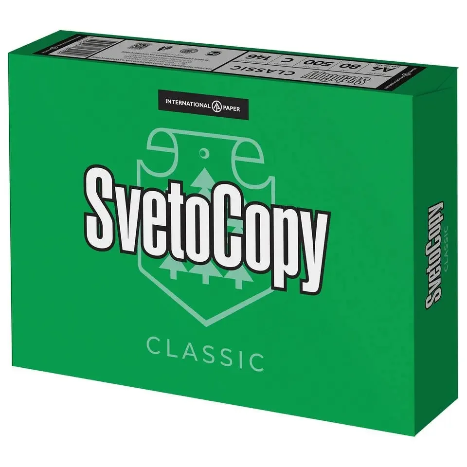 New printing papers Svetocopy A4 Copy Paper 80gsm/White A4 Paper /Quality Sveto Copy Paper