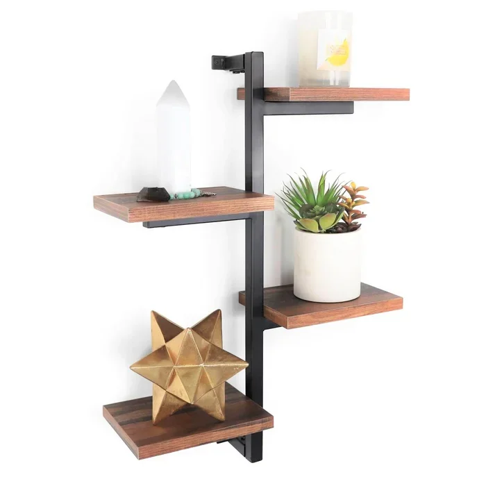 Metal Frame Wall Mounted Floating Shelves/shelf High Quality For Home ...