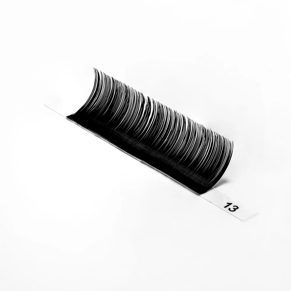 Private Label  Korea False Eyelash Mink Eyelashes BlackBerry Matt Lash Silk Eyelash Glue Extension Individual Natural Lash