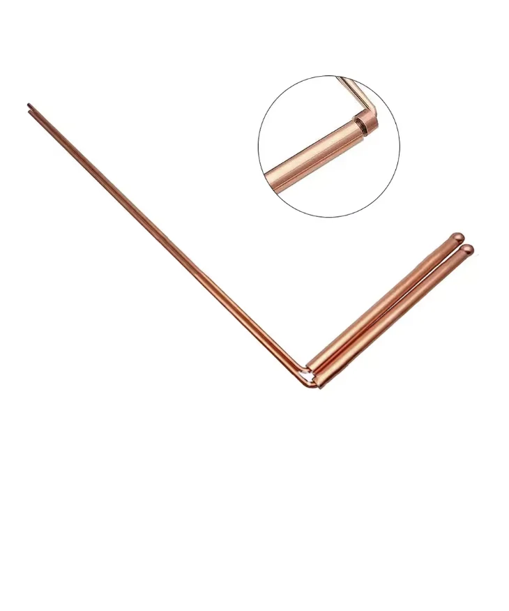Copper Spirit Hunter Dowsing Rod Divining Rods for Gold, Water, and Ghost Hunting Premium Copper Bars Product