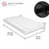 Frame (White) + Metal Shelf (White)