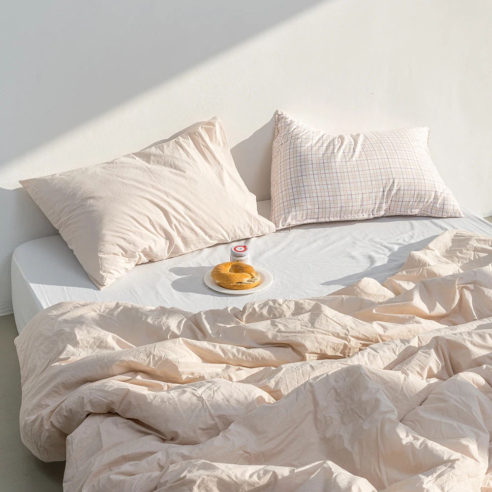 PureCotton 100% хлопковое пододеяльник для био-стирки Премиум Мягкая текстура высокого качества различных цветов сделано в