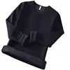 Light Gray Fleece Crew Neck