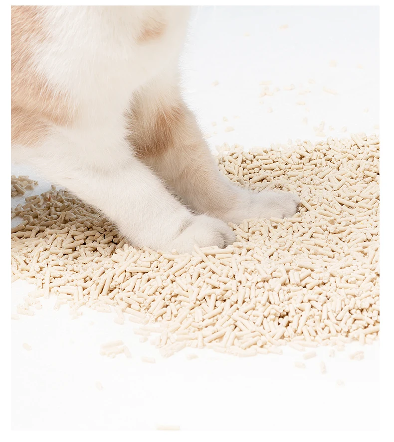 Best Quality Cat Litter Made With Peas And Corn Starch Without
