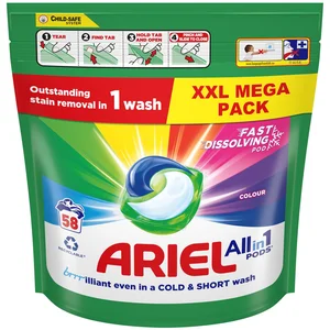 Affordable Original Ariel 3in1 PODS, Washing liquid capsules
