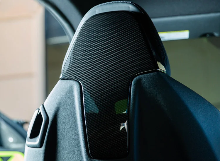 Dry G80 M3 Carbon Fiber Interior Front Seat Back Cover Cf Car Seat Back Shell For Bmw G80 M3 G82