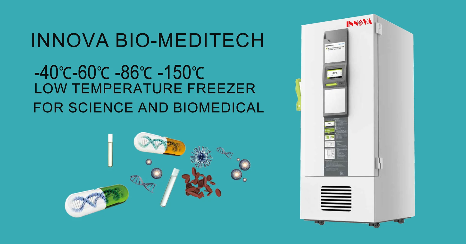 Innova 25 Deep Freezer 100l550l Vaccine Refrigerator 25 Degree