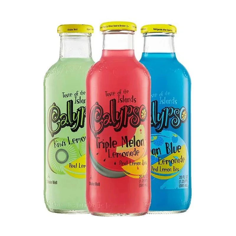 Calypso Lemonades 16 Ounce Glass Bottles 6 Pack (original Lemonade ...