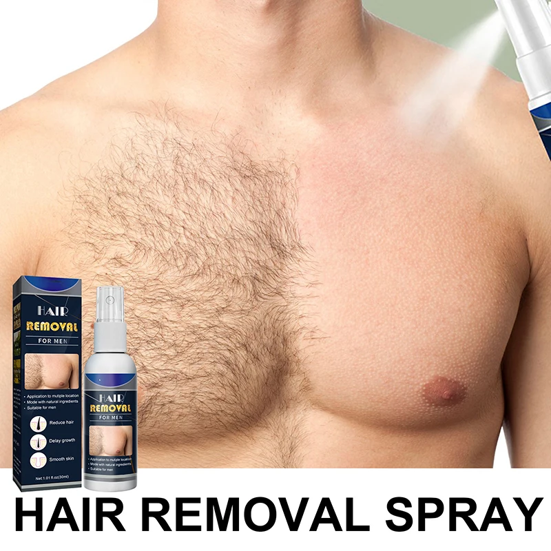 product-750-750 organic selling hair removal spray herbal painless hair removal spray for men and women