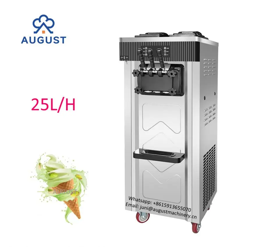 BQL-825B Soft Ice Cream Machine, Portable Machinery Ice Cream Maker