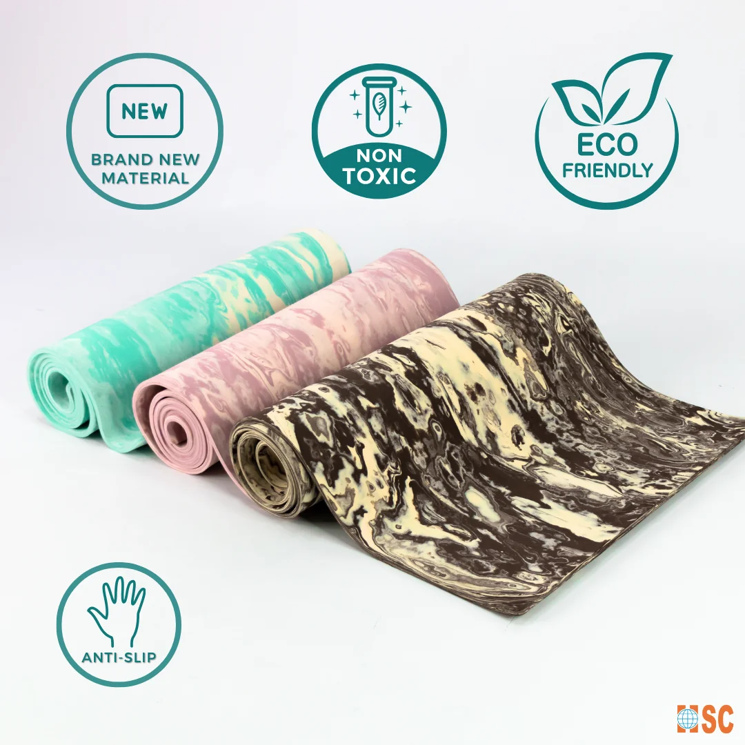 4mm Recycled Eva Natural Rubber Yoga Mat Pilates Mat Fitness Mat Customized Odm Buy 4mm Yoga