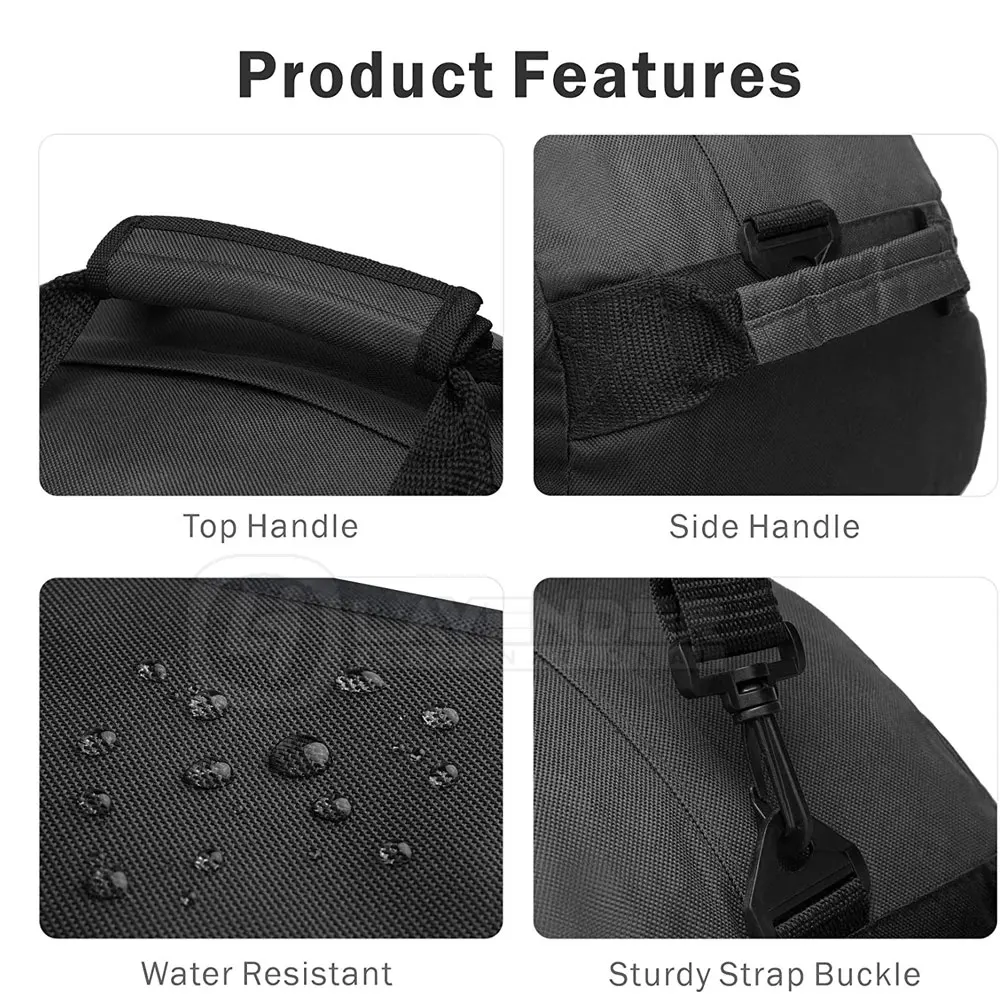 Fitness Sport Gym Bags With Shoe Compartment Custom Made Sports Bag In