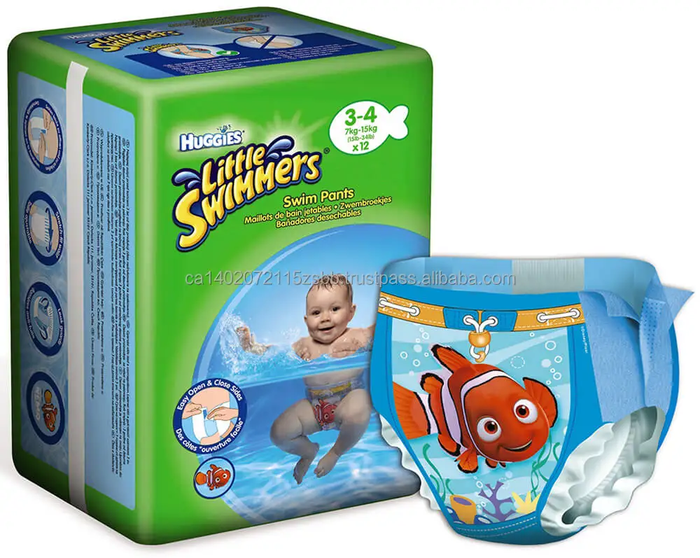 Huggies Little Swimmers Disposable Swim Diapers Swimpants Size 56