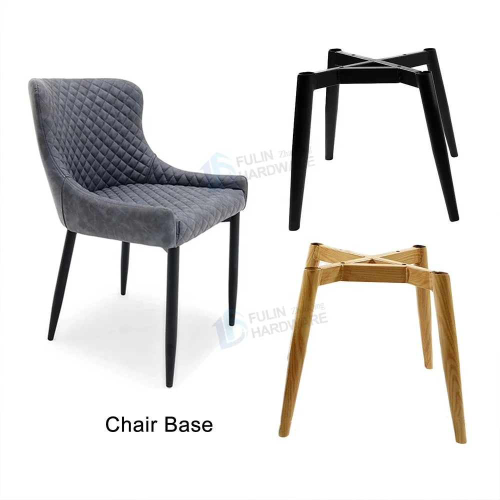 Color Black Metal Legs Coffee Table Chair Legs Chair Base Furniture Chair  Frame Factory Price Wood High Quality Modern