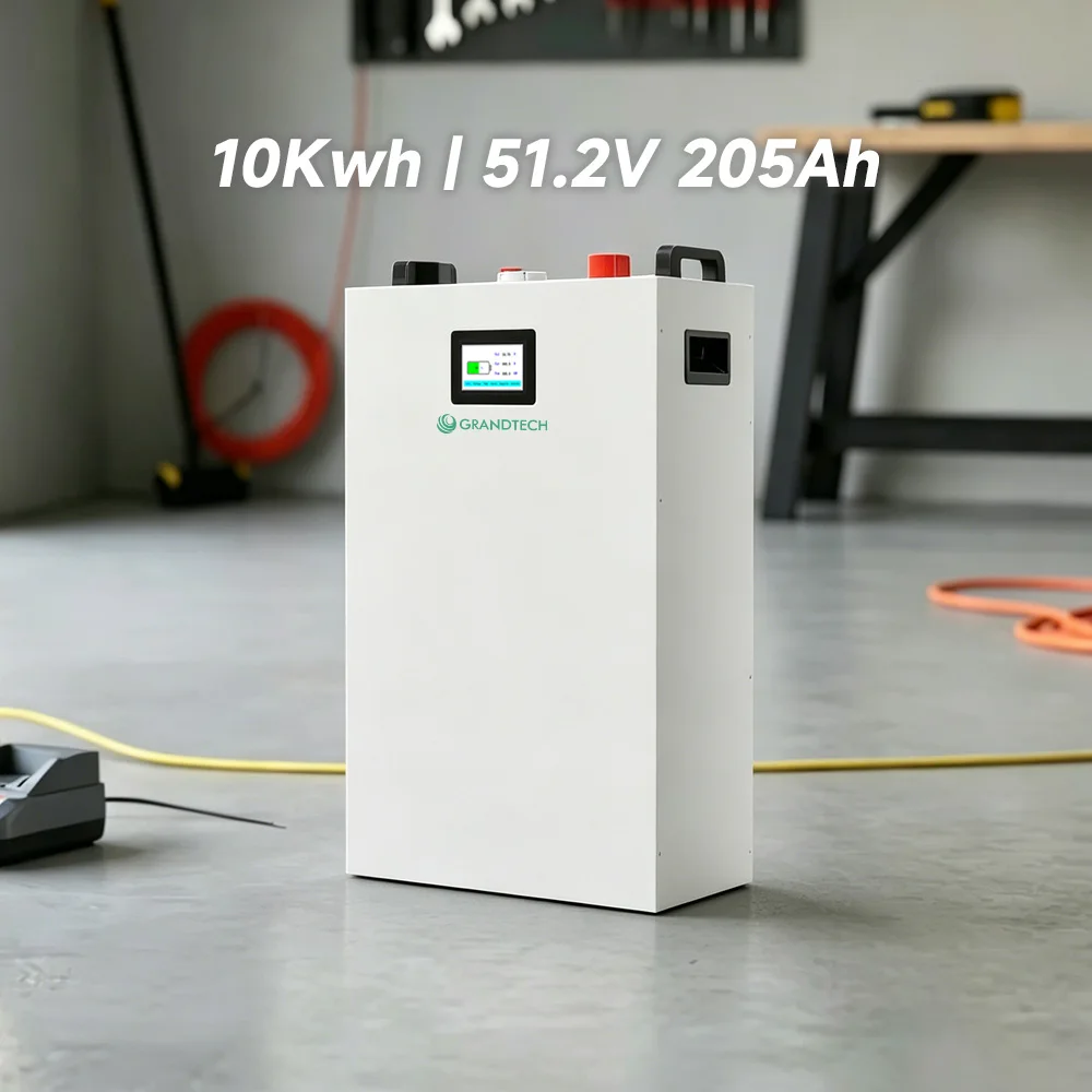 Devorga o'rnatiladigan 48 V, 100 Ah, 200 Ah LiFePO4 quyosh batareyasi, 5 kWh, 10 kWh, 20 kWh litий batareyalar to'plami (BMS bilan birga), quyosh tizimi va uyda saqlash uchun